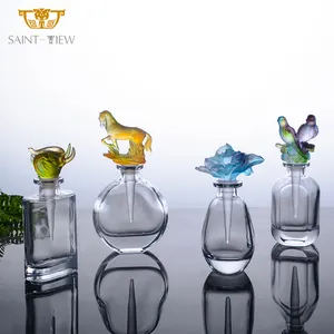 Crystal 100 Ml 50ml 30ml Unique Luxury Empty Perfume Bottle With Box Set