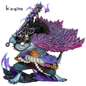 Offre Spéciale 30cm PVC Anime Figure Modèle Statue <span class=keywords><strong>Kaido</strong></span> Quatre Empereur Bêtes Pirate Ones Pièces Décoration De Bureau Collection - Product Image 1