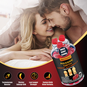 Gummies personnalisées OEM pour l'agrandissement masculin, soutien à haute puissance pour la croissance de la circonférence et la libido, soutien hormonal masculin à base de plantes - Product Image 6