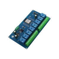 Modul Relay WIFI ESP8266 8 Saluran AC90-250V/DC7-30V/5V Sakelar Relay Tunda untuk Rumah Pintar IOT Remote