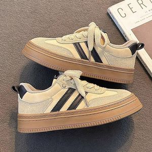 2024 New All-Match Retro Casual <b>Shoes</b> with Thick-Sole Popular Sports and <b>Indoor</b> Training Trendy Air Cushion Insole - Product Image 5