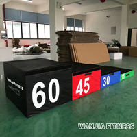 Pilot Sports Logotipo personalizado Ejercicio seguro Fitness Plyo Jump Box Soft Jump Box Caja de salto pliométrica