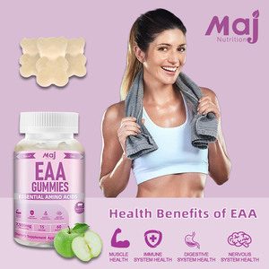 OEM Sport Preentrenamiento EAA Creatine Gummies Suplementos con 9 aminoácidos esenciales Cadena Aminos - Product Image 5