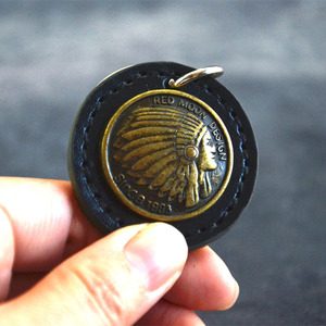 Regalo Personalizado Elegante – Charm de Cuero Genuino Suave con Herrajes Metálicos, Se Admite Pedidos al por Mayor - Product Image 1