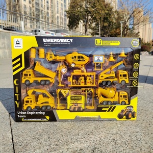 Modellino di Veicolo da Costruzione Huilil City 1:50 134-22, Confezione Regalo per Ragazzi, Giocattoli in Plastica per Bambini, Modellino di <span class=keywords><strong>Camion</strong></span> - Product Image 5