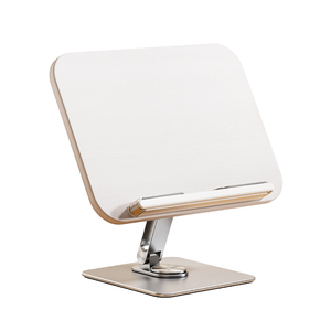 Nouveauté YD-10 <span class=keywords><strong>Support</strong></span> de lecture multifonction en bois réglable en hauteur et pivotant à 360° pour ordinateur portable, <span class=keywords><strong>tablette</strong></span> et écriture - Product Image 1