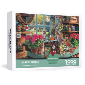 Puzzle de 1000 pièces Prêt à Expédier La <span class=keywords><strong>Nuit</strong></span> <span class=keywords><strong>étoilée</strong></span> de <span class=keywords><strong>Van</strong></span> Gogh Paysage de Canal Animal Puzzle Défiant pour Enfants et Adultes - Product Image 4