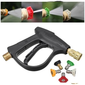 Áp Lực Cao Súng Nước Xà Phòng Bọt <span class=keywords><strong>Lance</strong></span> Phun Vòi Phun Nhanh Chóng Phát Hành Rửa Xe Phụ Kiện 14Mm M22 Ổ Cắm 1/4 "Cho Xe Làm Sạch - Product Image 6