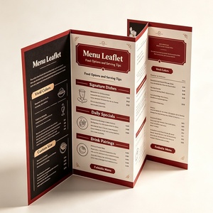 Catálogo de Marketing Impreso Personalizado, Folleto Plegable de Papel de Arte, Venta al Por Mayor para Distribución Fuera de Línea - Product Image 1