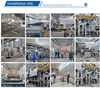 Ligne de production de papier toilette de 1800 mm fabriquée en Chine, machine de fabrication de papier toilette à vendre
