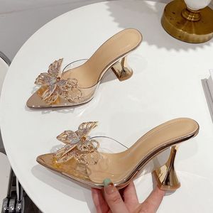 Chaussures Femme à Talon Aiguille Tendance Sandales d'Été Talons Hauts pour Femmes Chaussures 2025 - Product Image 2