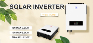 7200W 8200W 10200W công suất lớn sóng sin tinh khiết biến tần năng lượng mặt trời được xây dựng trong pin lithium kích hoạt tự động - Product Image 3