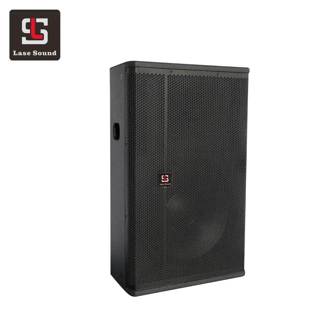 Chất lượng cao 15-inch hoạt động/thụ động gỗ âm thanh tweeter/woofer 1200W loa cho các bên nhỏ và các sự kiện ngoài trời