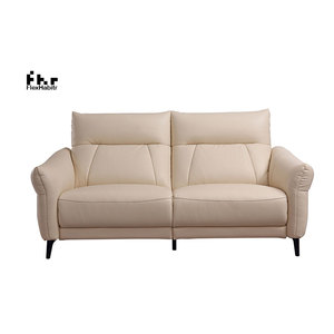 Juego de sofá reclinable moderno con marco de madera, tapicería de cuero sintético, masaje, estilo moderno para muebles de sala de estar - Product Image 4