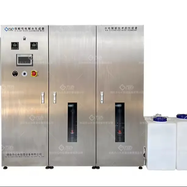 Natural Solution Hypochlorous Acidic Or Super Alkaline Ionized Water Electrolyzed Generator System Oem