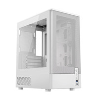 Boîtier d'ordinateur de jeu Zhuque Mini Mesh Cooling avec panneau latéral transparent, compatible avec la refroidissement liquide 240