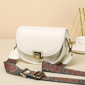 Hot-Selling Fashionable Faux <b>Leather</b> <b>Large</b>-Capacity Detachable Strap Crossbody <b>Handbag</b> Stylish & Simple - Product Image 1