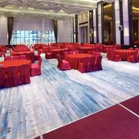 Maßgefertigter Muster-Teppichboden Nylon 6 für Premium-Büro-Lobby und Hotel-Bankettsaal 3D Digital Bedruckter Teppich