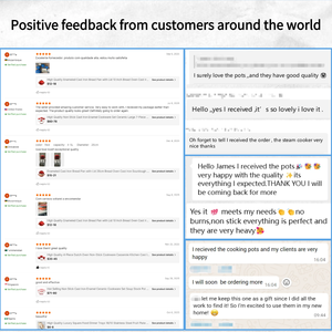 Marmite hollandaise en fonte émaillée à double trou, couleur personnalisée, antiadhésive, résistante au four, idéale pour la cuisson du pain au levain – Meilleure vente - Product Image 6