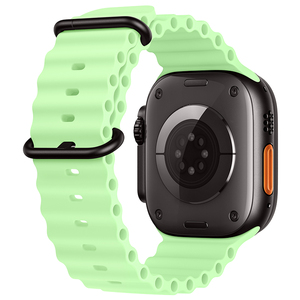 [Imprescindible] <span class=keywords><strong>Correa</strong></span> <span class=keywords><strong>de</strong></span> Silicona Original Deportiva Ajustable Resistente al Agua para Apple Watch Ultra 49mm - Product Image 2