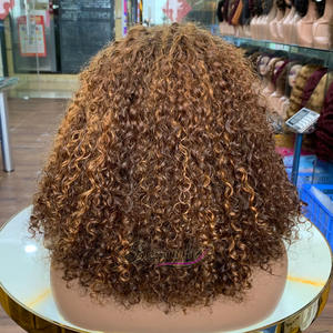 Perruques bouclées Pixie 5x5 SDD, 100% cheveux humains vierges Remy, style court et volumineux, très demandées - Product Image 4