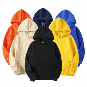 Мужская толстовка-пуловер на осень-зиму, OEM/ODM, хлопок, длинный рукав, спортивный свитер, с индивидуальным логотипом спереди, узор «сердце», ткань 340 г - Product Image 1