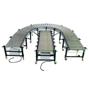 Industrial Automatic Lifting Roller Conveyor Systems Carrying Idler Roller
