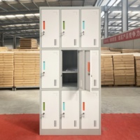 Casier métallique de qualité commerciale, armoire de rangement multi-usages, résistant à la rouille, pour la maison, le bureau, l'hôpital, le sous-sol, le lieu de travail commercial