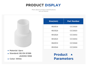 BS en61386 PVC điện ống dẫn giảm tốc khớp nối - Product Image 4