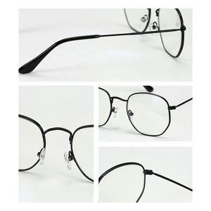 Bemore retrò cornice rotonda Anti <span class=keywords><strong>blu</strong></span> <span class=keywords><strong>luce</strong></span> <span class=keywords><strong>occhiali</strong></span> Unisex alla moda <span class=keywords><strong>lenti</strong></span> colorate per la lettura e uso del Computer all'ingrosso - Product Image 5