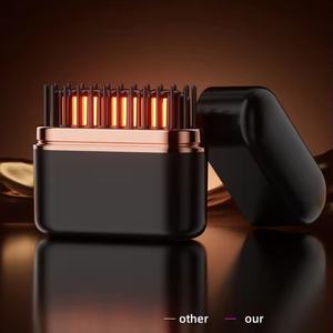 Nouvelle mini brosse lissante sans fil électrique, peigne chauffant portable pour coiffure - Product Image 4