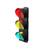 Semáforo LED de Bola Completa Rojo y Verde de 20 cm, Luz de Tráfico LED