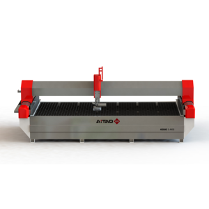 Machine de découpe de pierre à jet d'eau CNC 5 axes pour granit, puissance 40,5 kW, épaisseur maximale 1500 mm, contrôlée par PLC - Product Image 1