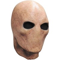 Masque en latex Alien Homme Sans Visage pour Fête d'Halloween, Masquerade Effrayante pour Adultes, Nouveauté Transfrontalière Letsfancy