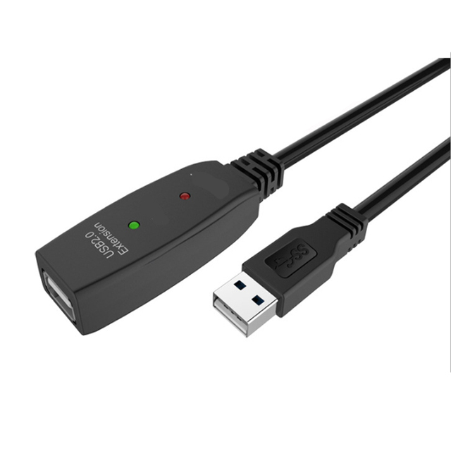 10 Meters USB 2.0 Extension Cable Male to Female Line Extension Cord Line