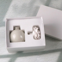 Diffuseur d'arômes en céramique de luxe fait à la main en stock désodorisant maison aromathérapie porcelaine fleur parfum diffuseur d'huiles essentielles