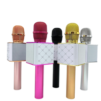 2025 pabrik menjual mikrofon Karaoke nirkabel KTV pesta rumah dengan Speaker pemutar Karaoke genggam portabel