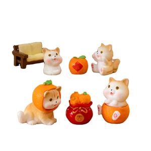 โมเดลตุ๊กตาสัตว์ขนาดเล็กน่ารักสำหรับเด็กรูปปั้นสุนัขตัวเล็กตัวเล็กได้รับการออกแบบให้เป็นรูปสัตว์สำหรับตกแต่งกระถางบอนไซ - Product Image 5