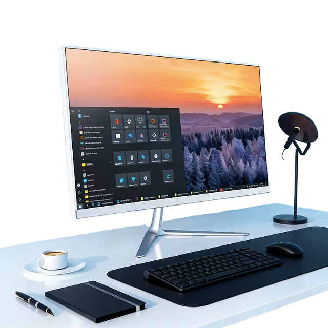 Hot Selling New Office All-in-One PC Intel Core I5 Dual Core DDR3 RAM 4GB 500GB HDD 19 Inch LCD Windows 10 OEM Home/Office