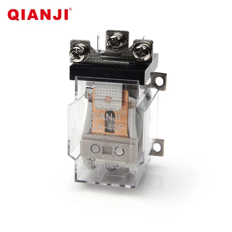 QIANJI-relé eléctrico pequeño de 40A, suministro de China, precio en la India, JQX-40F, 1Z