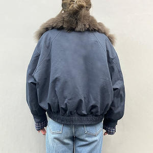 Jancoco Nuova Giacca Piumino Imbottita Invernale Calda da <span class=keywords><strong>Donna</strong></span> alla Moda <span class=keywords><strong>Cappotto</strong></span> Personalizzato in Piuma d'Oca <span class=keywords><strong>con</strong></span> Collo in Vera <span class=keywords><strong>Pelliccia</strong></span> Rimovibile - Product Image 2