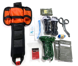 Spread Eagle Kit tactique complet <span class=keywords><strong>de</strong></span> tir et <span class=keywords><strong>de</strong></span> traumatisme IFAK avec MOLLE - TAN dé<span class=keywords><strong>coup</strong></span>é au laser pour combat, voiture, camping, randonnée, voyage - Product Image 3