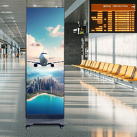 Pantalla LED Plegable Delgada de Paso Fino P2.5 Colorworld, Señalización Digital Interior con Control Novastar y Frecuencia de Actualización de 3840Hz