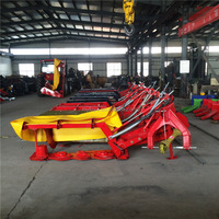 Segadora de Discos Rotatorios para Tractor FOYA, Implementos de Enganche de 3 Puntos, Cortadoras Laterales de Césped, Caja de Cambios, Larga Vida Útil