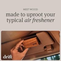 Kit de démarrage d'assainisseur d'air liquide moderne Amber, parfum bois et freesia longue durée, fixation sur grille d'aération, fabriqué en Chine, élimination des odeurs