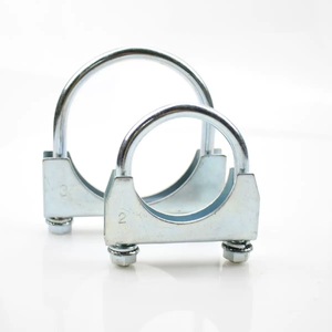 38MM U-shaped ClampU <b>Bolt</b> <b>Clamp</b> Exhaust Pipe <b>Clamp</b> Flexible Connection Wave Pipe <b>Clamp</b> - Product Image 2