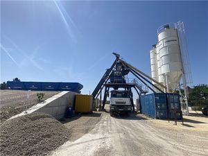 Máquina Dosificadora de Concreto Automática Compacta y Estacionaria de 100 M3/h, con Bomba, Motor, PLC, Caja de Cambios y Rodamientos - Product Image 3