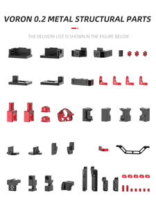 Kit d'imprimante 3D SIBOOR pour VORON 0.2 R1, pièces CNC, Hotend Phaetus Dragon HF de qualité industrielle pour application PLA, Nouveau - Product Image 6