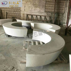 New Magic Stone Grc Irregular Landscape Seating 3Cm Thickness Corrosion Resistant <b>Garden</b> Chair - Product Image 4