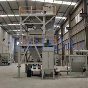 Automatic tile adhesive premixe dry mortar mixing production line making machine ceramic tile grout binder putty mortar plant